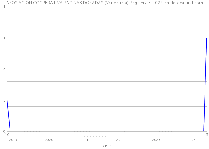 ASOSIACIÒN COOPERATIVA PAGINAS DORADAS (Venezuela) Page visits 2024 