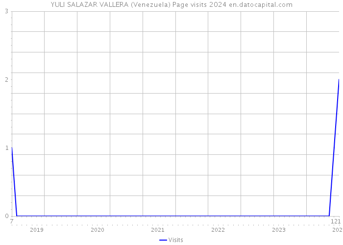 YULI SALAZAR VALLERA (Venezuela) Page visits 2024 