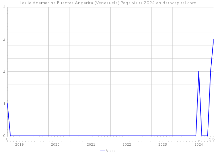 Leslie Anamarina Fuentes Angarita (Venezuela) Page visits 2024 