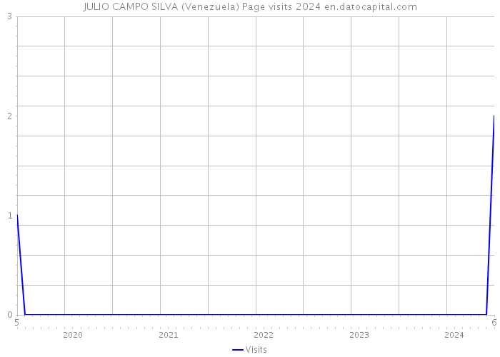 JULIO CAMPO SILVA (Venezuela) Page visits 2024 
