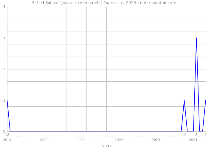 Rafael Salazar Jacques (Venezuela) Page visits 2024 