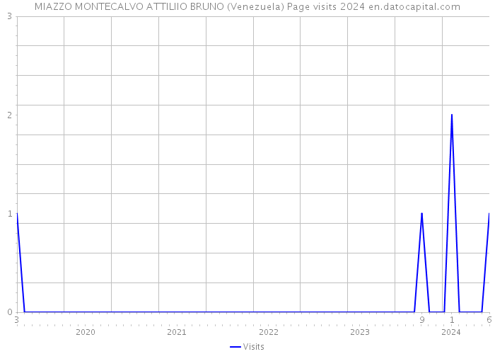 MIAZZO MONTECALVO ATTILIIO BRUNO (Venezuela) Page visits 2024 