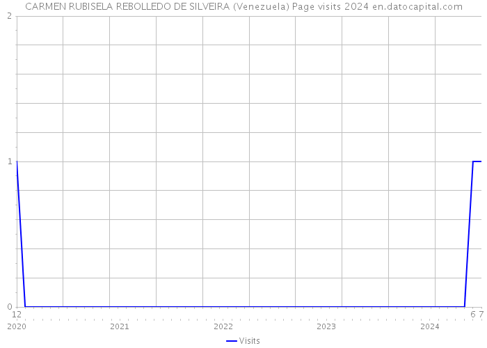 CARMEN RUBISELA REBOLLEDO DE SILVEIRA (Venezuela) Page visits 2024 