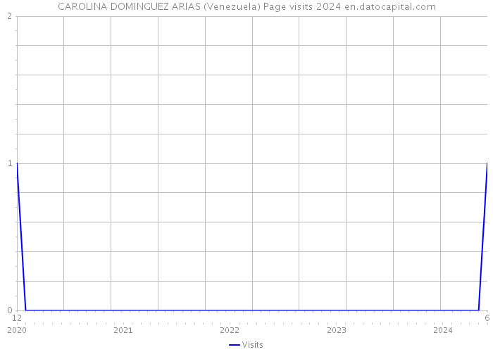 CAROLINA DOMINGUEZ ARIAS (Venezuela) Page visits 2024 
