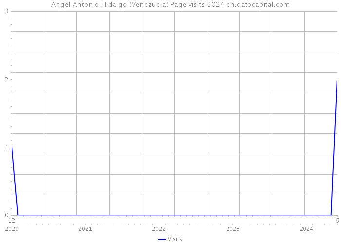 Angel Antonio Hidalgo (Venezuela) Page visits 2024 