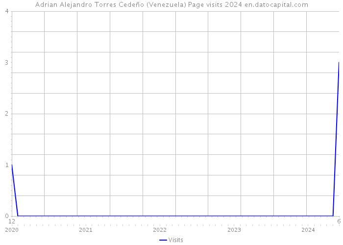 Adrian Alejandro Torres Cedeño (Venezuela) Page visits 2024 