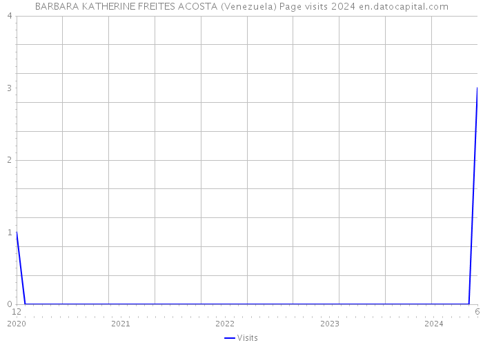 BARBARA KATHERINE FREITES ACOSTA (Venezuela) Page visits 2024 