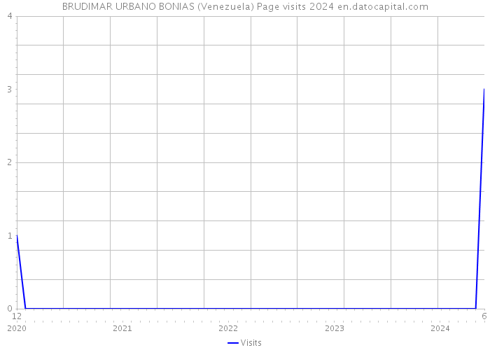 BRUDIMAR URBANO BONIAS (Venezuela) Page visits 2024 