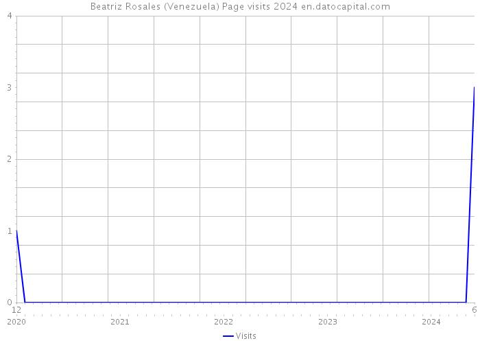 Beatriz Rosales (Venezuela) Page visits 2024 