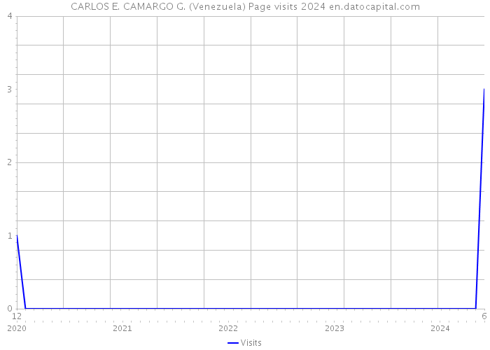 CARLOS E. CAMARGO G. (Venezuela) Page visits 2024 