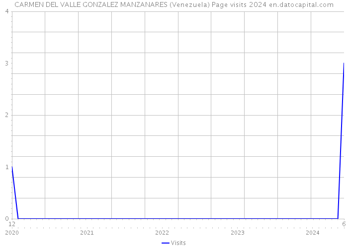 CARMEN DEL VALLE GONZALEZ MANZANARES (Venezuela) Page visits 2024 
