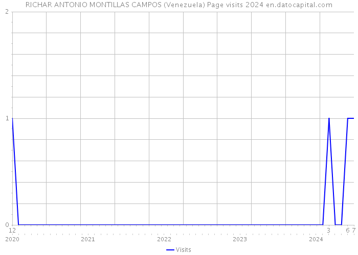 RICHAR ANTONIO MONTILLAS CAMPOS (Venezuela) Page visits 2024 