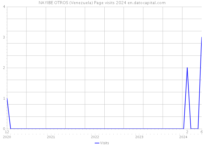 NAYIBE OTROS (Venezuela) Page visits 2024 