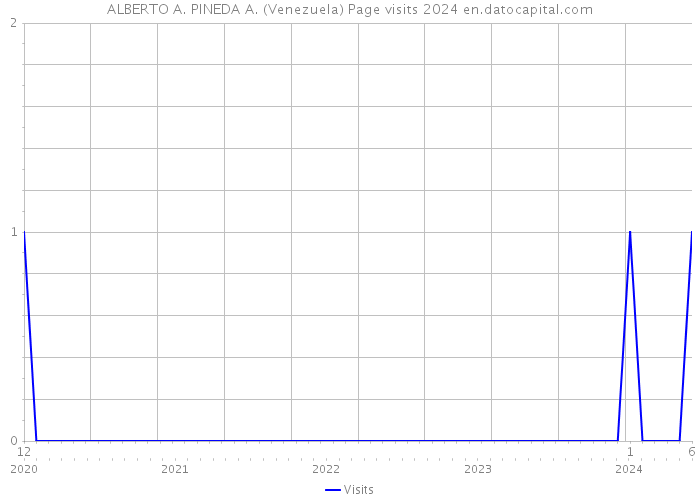 ALBERTO A. PINEDA A. (Venezuela) Page visits 2024 