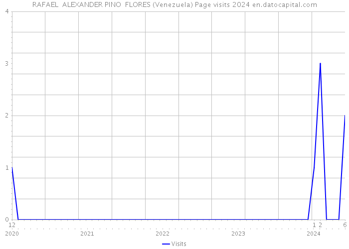 RAFAEL ALEXANDER PINO FLORES (Venezuela) Page visits 2024 