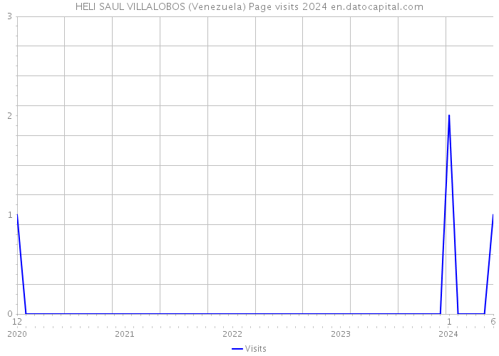 HELI SAUL VILLALOBOS (Venezuela) Page visits 2024 