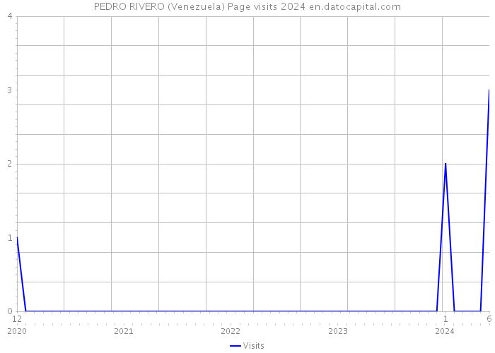 PEDRO RIVERO (Venezuela) Page visits 2024 