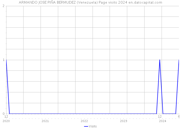ARMANDO JOSE PIÑA BERMUDEZ (Venezuela) Page visits 2024 