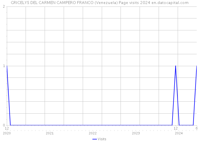 GRICELYS DEL CARMEN CAMPERO FRANCO (Venezuela) Page visits 2024 