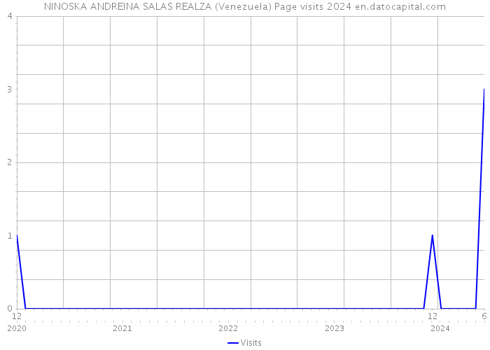 NINOSKA ANDREINA SALAS REALZA (Venezuela) Page visits 2024 