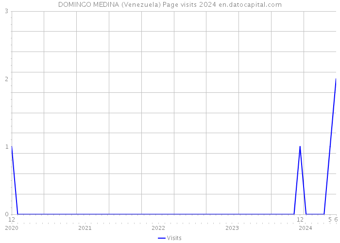 DOMINGO MEDINA (Venezuela) Page visits 2024 