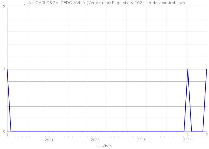 JUAN CARLOS SALCEDO AVILA (Venezuela) Page visits 2024 