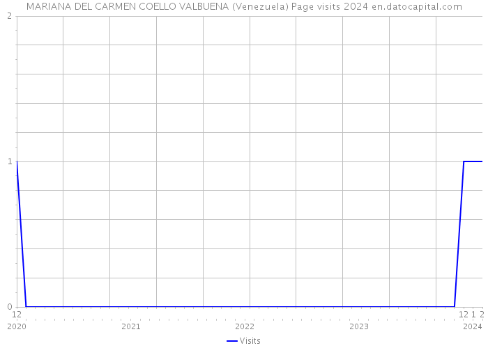 MARIANA DEL CARMEN COELLO VALBUENA (Venezuela) Page visits 2024 