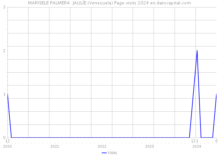 MARISELE PALMERA JALILÍE (Venezuela) Page visits 2024 