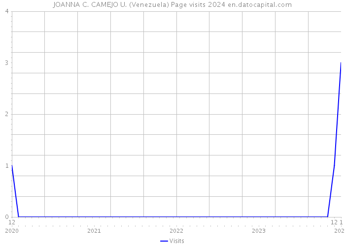 JOANNA C. CAMEJO U. (Venezuela) Page visits 2024 