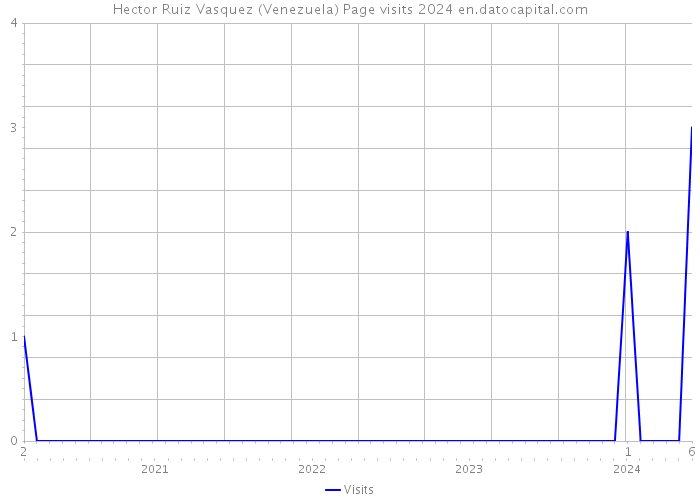 Hector Ruiz Vasquez (Venezuela) Page visits 2024 