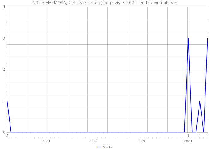 NR LA HERMOSA, C.A. (Venezuela) Page visits 2024 