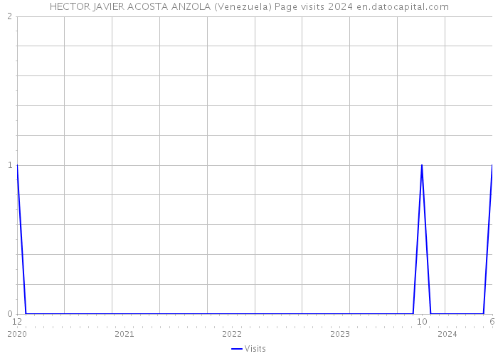 HECTOR JAVIER ACOSTA ANZOLA (Venezuela) Page visits 2024 