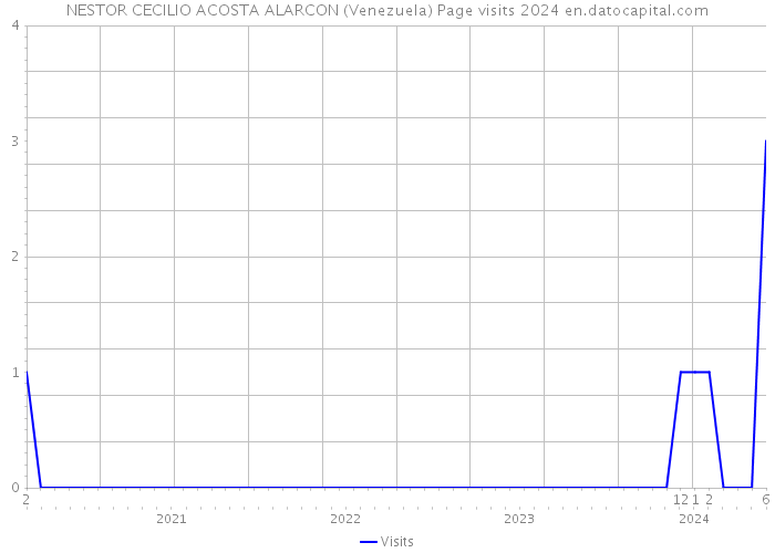 NESTOR CECILIO ACOSTA ALARCON (Venezuela) Page visits 2024 