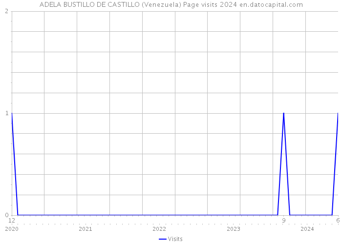 ADELA BUSTILLO DE CASTILLO (Venezuela) Page visits 2024 