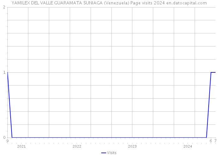 YAMILEX DEL VALLE GUARAMATA SUNIAGA (Venezuela) Page visits 2024 
