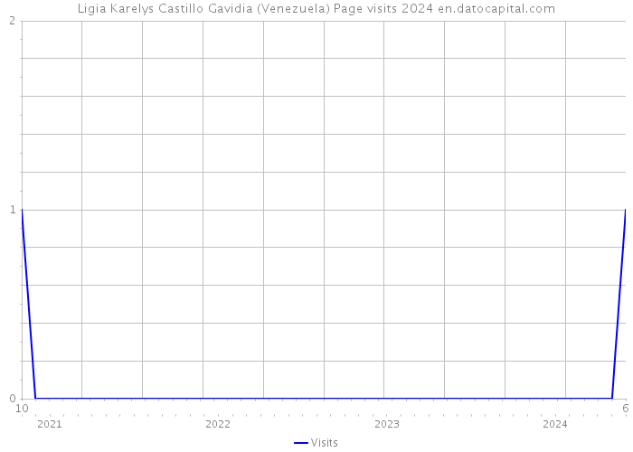 Ligia Karelys Castillo Gavidia (Venezuela) Page visits 2024 