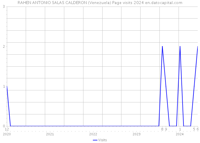 RAHEN ANTONIO SALAS CALDERON (Venezuela) Page visits 2024 