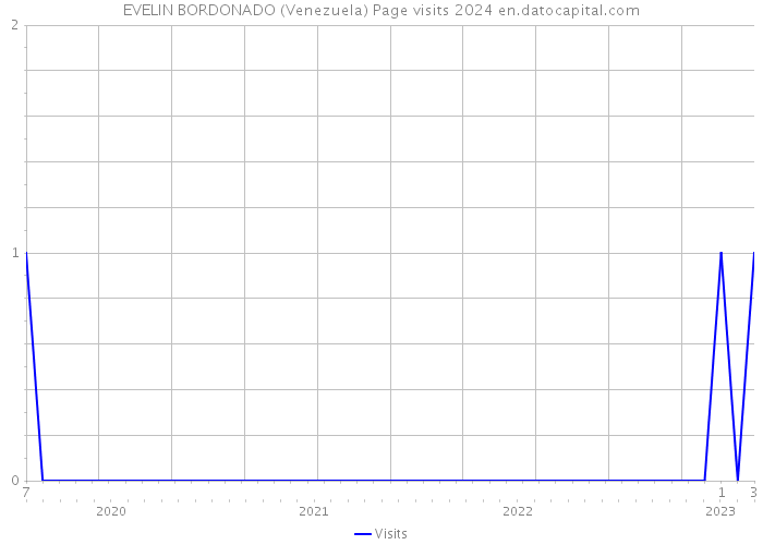 EVELIN BORDONADO (Venezuela) Page visits 2024 