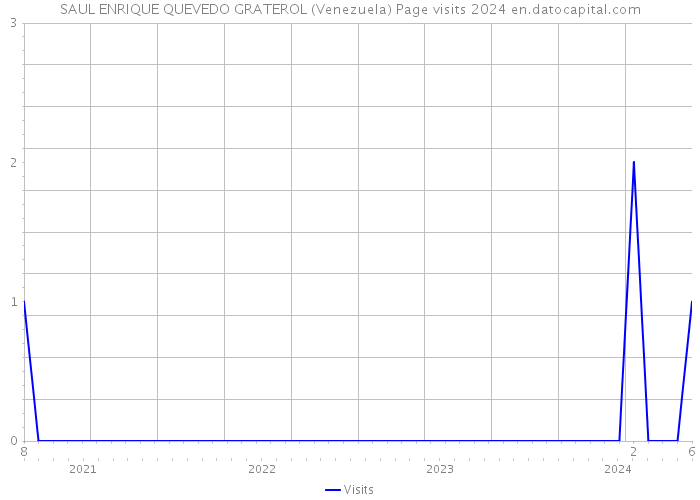 SAUL ENRIQUE QUEVEDO GRATEROL (Venezuela) Page visits 2024 