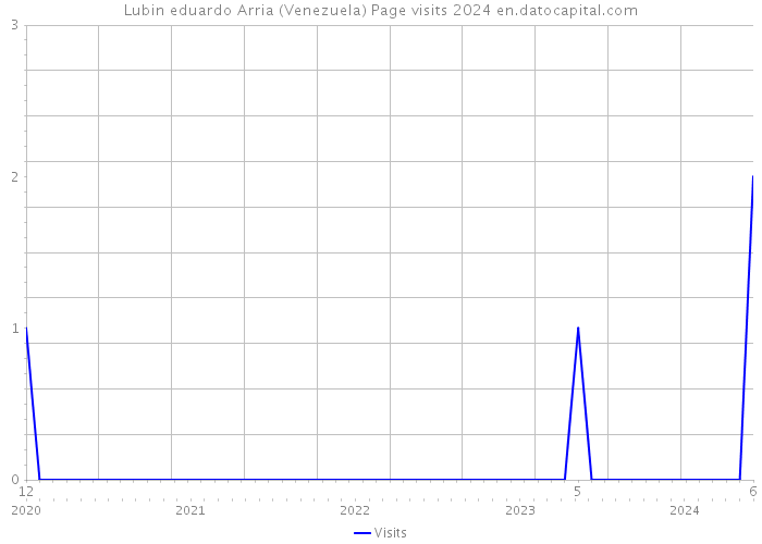 Lubin eduardo Arria (Venezuela) Page visits 2024 