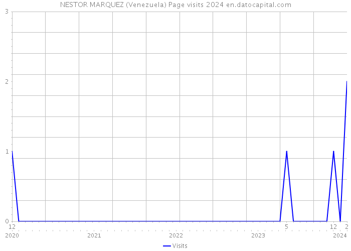 NESTOR MARQUEZ (Venezuela) Page visits 2024 