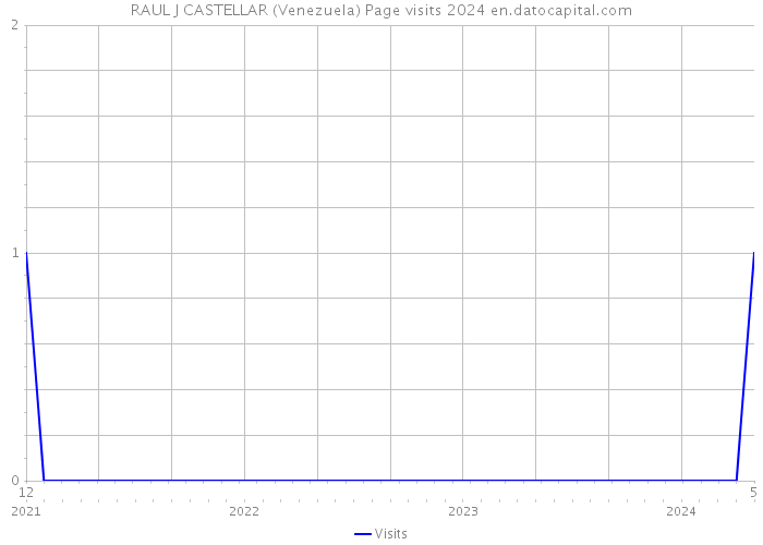RAUL J CASTELLAR (Venezuela) Page visits 2024 