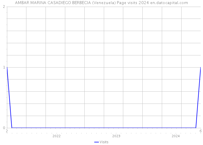 AMBAR MARINA CASADIEGO BERBECIA (Venezuela) Page visits 2024 