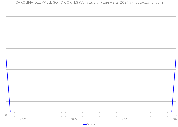 CAROLINA DEL VALLE SOTO CORTES (Venezuela) Page visits 2024 