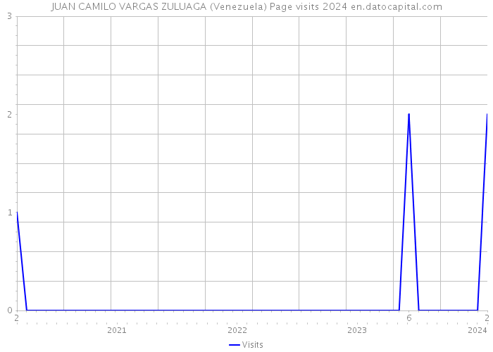 JUAN CAMILO VARGAS ZULUAGA (Venezuela) Page visits 2024 