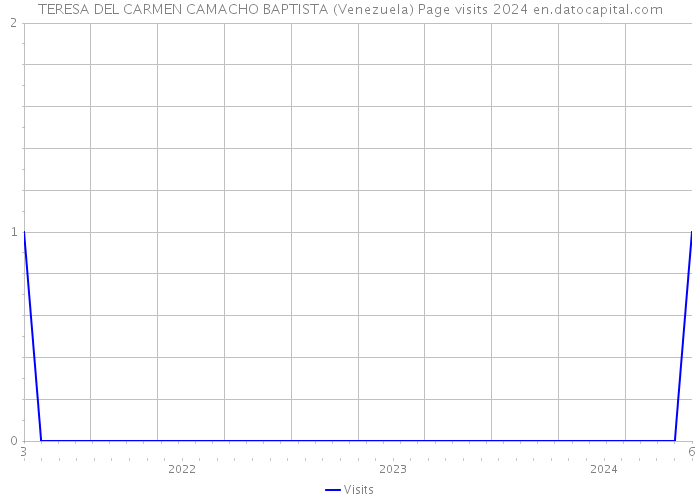 TERESA DEL CARMEN CAMACHO BAPTISTA (Venezuela) Page visits 2024 