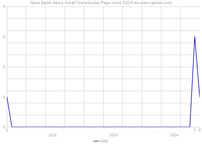 Nura Salah Abou Assaf (Venezuela) Page visits 2024 