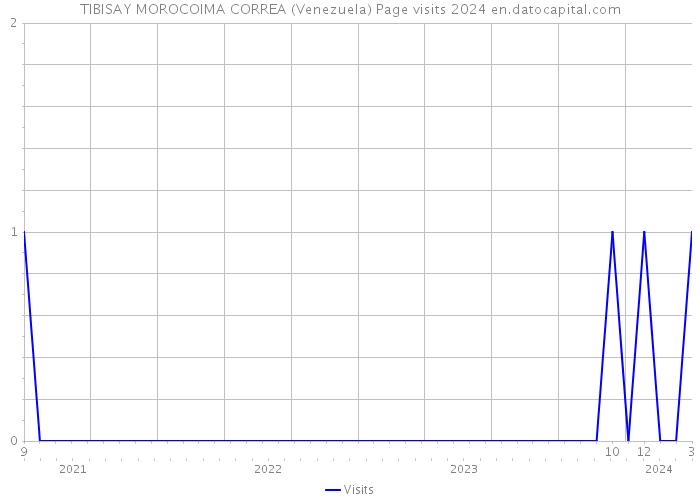 TIBISAY MOROCOIMA CORREA (Venezuela) Page visits 2024 