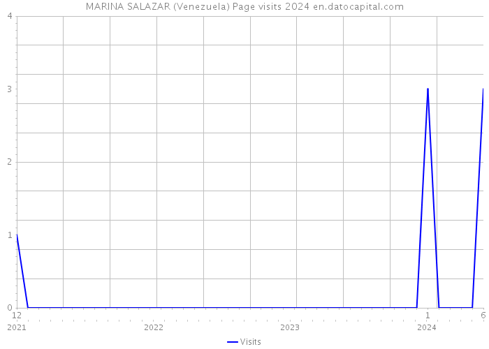 MARINA SALAZAR (Venezuela) Page visits 2024 