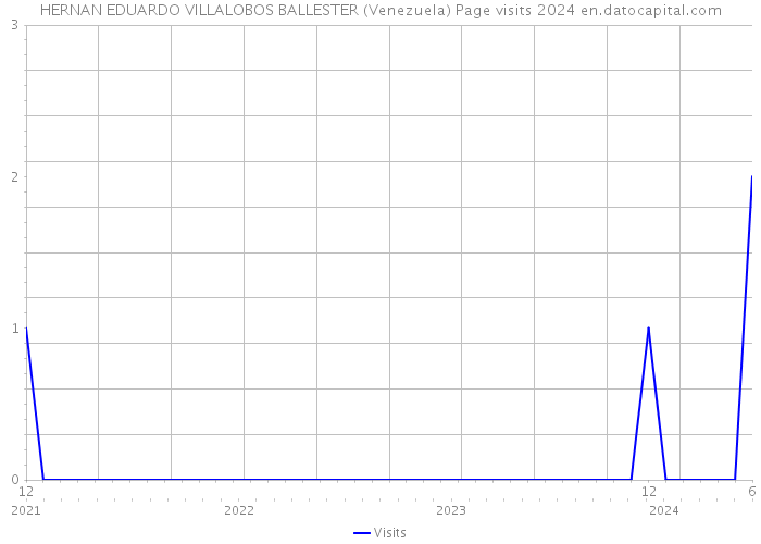HERNAN EDUARDO VILLALOBOS BALLESTER (Venezuela) Page visits 2024 